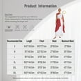 thumbnail image 7 of TiaoBug Womens Ancient Greek Costume Grecian Sleeveless Roman Queen Dress God Toga with Headwear Burgundy L, 7 of 7