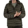 thumbnail image 1 of Chamarra Acolchada Impermeable Verde HikePath para Hombre Talla Extra Grande, 1 of 8