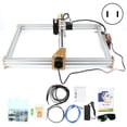thumbnail image 1 of Laser Engraving Cutting Machine Small DIY Engraver Printer Desktop Cutter 4050‑300MW 100‑240VACUS Plug, 1 of 5