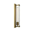 thumbnail image 5 of Warm Brass One Light Wall Sconce from the Alberta Collection, 5 of 5