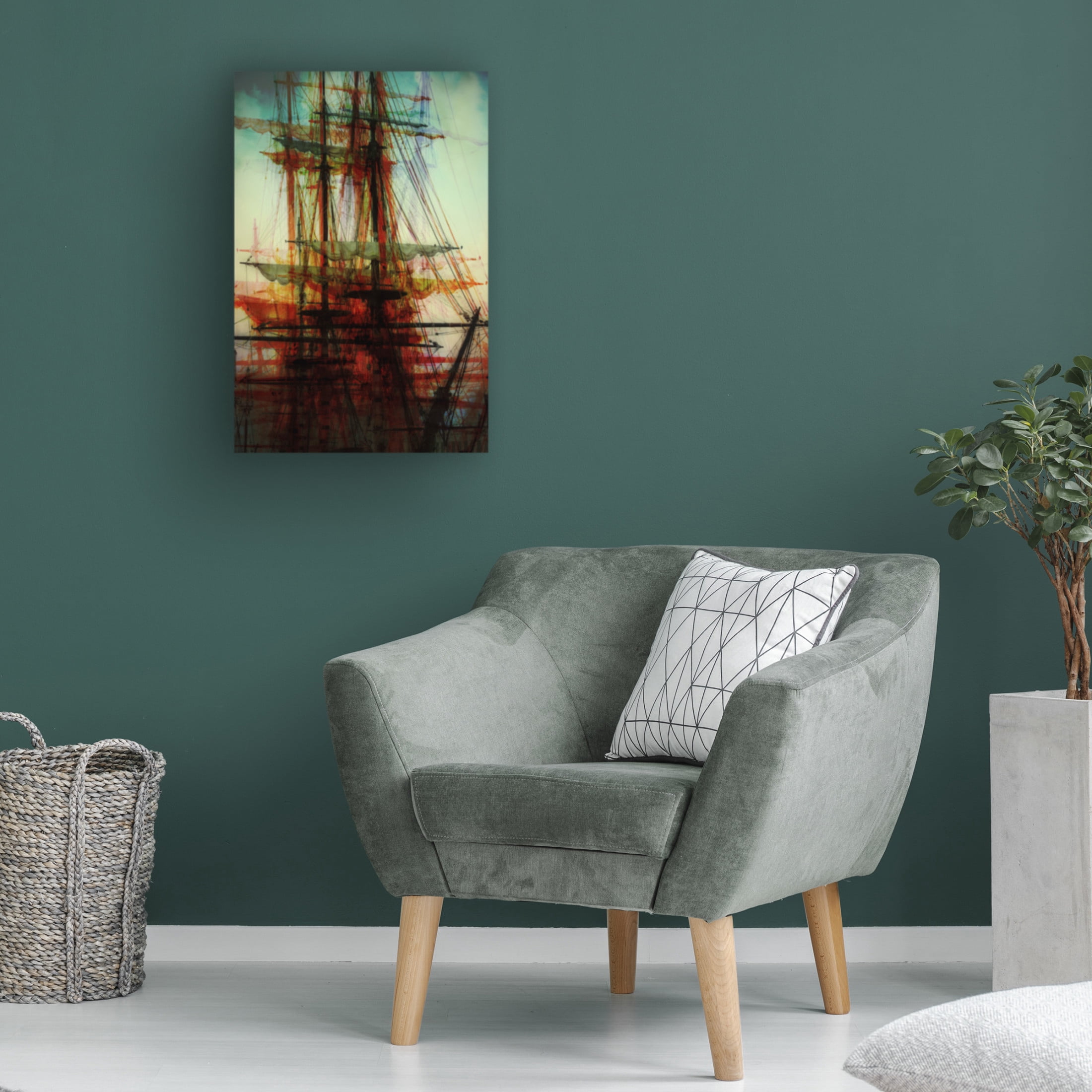 Trademark Fine Art Bastian Kienitz The Beautiful Sea Canvas Wall Art