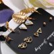 thumbnail image 5 of 6 pares de pendie de tuerca múltiples para mujer y niña, pendie grandes, regalo Hugo Aretes de borla múltiples, 5 of 10