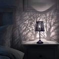 thumbnail image 1 of Clip de Pantalla de LáMpara PequeñA en Bombilla, Pantalla de Metal de Barril con de áRboles para LáMpara de Pared de ArañA de Mesa Negro, 1 of 10