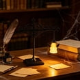 thumbnail image 3 of 9In Vintage Ghost Bookshelf Halloween Decor with Warm LED, Portable Shelf Night Light Bookworms, Literary Ghost Lamp for Cozy Reading Corners, 3 of 7
