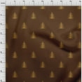 thumbnail image 2 of oneOone Silk Tabby Fabric Christmas Tree Ikat Decor Fabric Printed BTY 42 Inch Wide, 2 of 3
