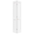 thumbnail image 3 of Interior White Primed 2-panel Solid Core Closet Bi-fold Shaker Door With Hardware, 3 of 10