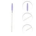 thumbnail image 3 of Unique Bargains 50 Pcs Portable Silicone Eyelash Brush for Bathroom Purple Plastic Silicone, 3 of 5