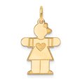 thumbnail image 1 of 14K Yellow Gold Kid Charm, 1 of 2