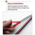 thumbnail image 5 of Rear Side Window Louvers, Scoop Louvers Cover Blinds For Mg 5 Mg5 2021 Car Exterior Accessories, Br, 5 of 5