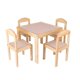 thumbnail image 2 of Set comedor infantil de madera barnizada Duduk rosa Duduk COM-OSL, 2 of 2
