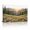 B, variant on XaaKee Canvas Art Prints Silent Valley Alpine Landscape Mountain Meadow Green Hills Pine Groves Meadow Flowers Overcast Sky Inner Framed 18*12Inch