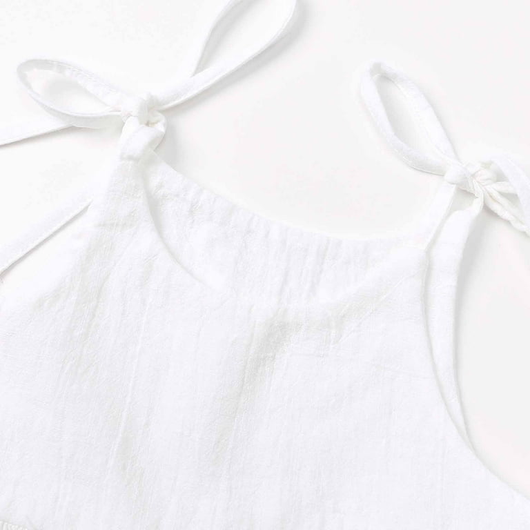 white christmas dresses White Lace Insert Cami Dress – Gabi Swimwear main image 1