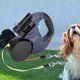 thumbnail image 3 of New Hot Double Retractable Dog Leash, Double Head Pet Extendable Leash With Led Flashlight,360 Tangle-free For Walking Training For Two Dogs, 3 of 5