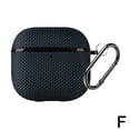 thumbnail image 3 of SharkTRUE Lightweight PC+Nylon Earphone Case For Airpods 4, Multiple Color Options With Metal Buckle, 3 of 8