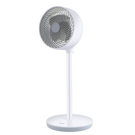 

RTR Simple Deluxe 7 Inch Stand Fan 3 Speeds & 3 Modes 15 Hours Timer 70° Oscillating Circulating Fan With Remote Control Air Circulation Fan For Room Indoor White