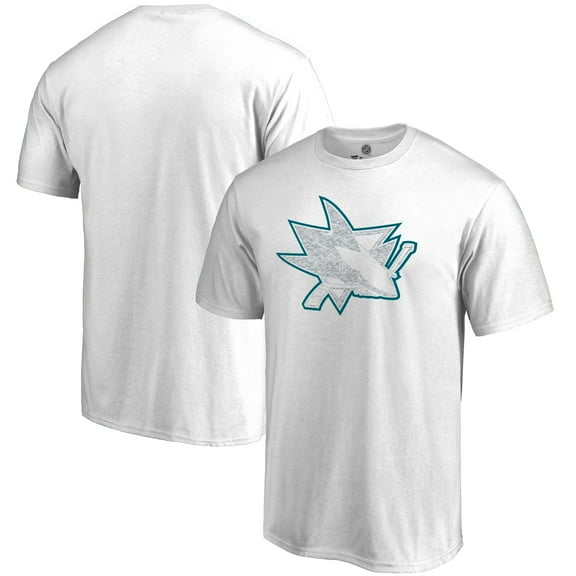 Men's White San Jose Sharks Whiteout T-Shirt