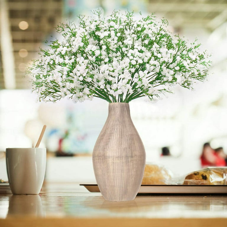 Wedding Decor Real Touch Long Stem White Gypsophila Fake Baby Breath -  China Artificial Flower and Baby's Breathe price