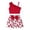 Z142-Red, variant on Toddler Girl Summer Outfit For 4-5 Years Toddler Baby Girl Clothes Summer Outfits Ruffle Sleeveless Linen Shirt Kid Short Set For Girl Black Toddler Girl Gift 2PCS Set