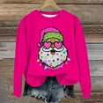 thumbnail image 1 of Cardigans à Capuche Surdimensionnés Génériques pour Femmes, Chandail Décontracté de Noël pour Femmes à Manches Longues et Col Rond Imprimé, Hauts Blouse, 1 of 3