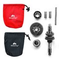 thumbnail image 3 of Sac Portable d'Extérieur Camping Randonnée Voyage Sacs de Rangement Ultraléger Imperméable Sac de Natation Pochette à Cordon Trousses de Voyage Rouge, 3 of 6