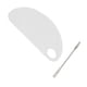 thumbnail image 4 of Paleta de pintura acrílica transparente semicircular para evitar la contaminación, superficie lisa, paleta para mezclar pintura., 4 of 14