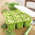 thumbnail image 4 of NUK Silicone Baby Food Freezer Tray, Green, 4 of 6