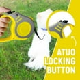 thumbnail image 3 of LIEVUIKEN Retractable Dog Leash Automatic Telescopic Tractor Dog Tape, Pet Tape 10/16 FT Durable and Convenient, with Non-Slip Handle, Suitable for Sm_Gift Of G, 3 of 4