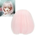 thumbnail image 2 of Doll ,  Effect BJD Hair Easy Styling Durable Straight Bang  For Present, 2 of 7