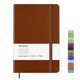 thumbnail image 1 of Cuaderno diario Wiisdatek rayado de cuero con tapa dura, papel de 100 g/m², 1 of 7