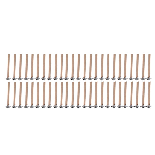 Wooden Candle Making Wick,50pcs Wooden Candle Wicks Wooden Candle Wicks Wood Candle Wick Elevated Design