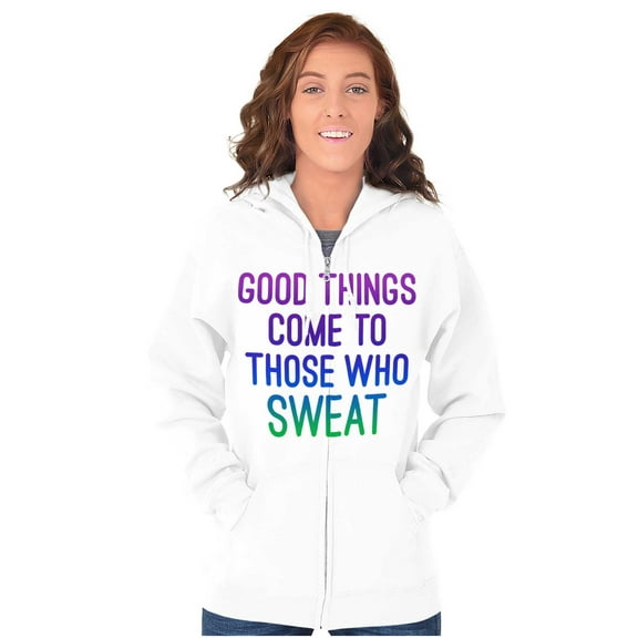 Inspirational Gotta Shine Quote Zip Hoodie Sweatshirt Women Brisco Brands S