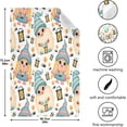 thumbnail image 4 of Dreamtimes Cute Christmas Gnomes Kitchen Dish Towels 6 Piece,Absorbent Soft Dishcloths Towels Reusable Hand Towels Quick Drying Cleaning Cloth, Tea Towels,18" x 28", 4 of 7