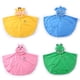 thumbnail image 4 of Poncho de lluvia para niños, capa de lluvia para niñas y niños, 100 % impermeable, portátil, plegable, poncho de lluvia para niños, para bicicleta, con bolsa de almacenamiento, chaqueta de, 4 of 6