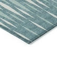thumbnail image 4 of Addison Rugs Chantille Indoor/Outdoor Transitional Diamonds Teal Washable Rectangle Rug, 9' x 12', 4 of 6