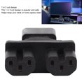 thumbnail image 3 of IEC320 C14 To C15 Power Adapter, C14 To C15 Socket Adapter Copper Conductor Reinforcing Design Professional  for Printer for Speaker, 3 of 8