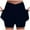 Navy, variant on Women's High Waist Pocket Athletic Skirted Leggings Two Piece Set V Neck Sports Fashion Workout Bottoms Too Too Skirt for Girls Swimsuit Skirt Cover up Womens Pencil Skirt Girls Skater Skirt Swim