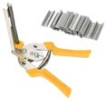 thumbnail image 1 of Animal Wire Cage Clamp M Shape Stainless Steel Multifunctional Rabbit Cage Plier for Animal CagesYellow, 1 of 2