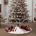 thumbnail image 4 of Lukts Patriotic Skull Art Print Color Life Christmas Tree Skirt, Winter Holiday Tree Mat Decoration ,Can be Used as A Shawl-48", 4 of 6