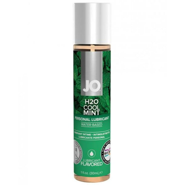 Jo Cool Mint H2o 1oz Flavored Lubricant