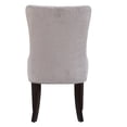 thumbnail image 5 of Chic Home Elizabeth Dining Side Accent Chair Velvet Upholstery, Set of 2, 5 of 11