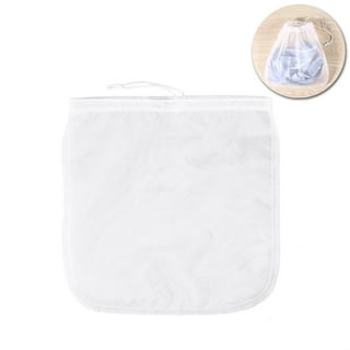 1 5 10pcs Mesh Bag Bolsa De Tela Cotton Linen Reusable Food Filter Mesh Bag  Nut Milk Bean Muslin Fish Soup Cook Boiling 26X20cm