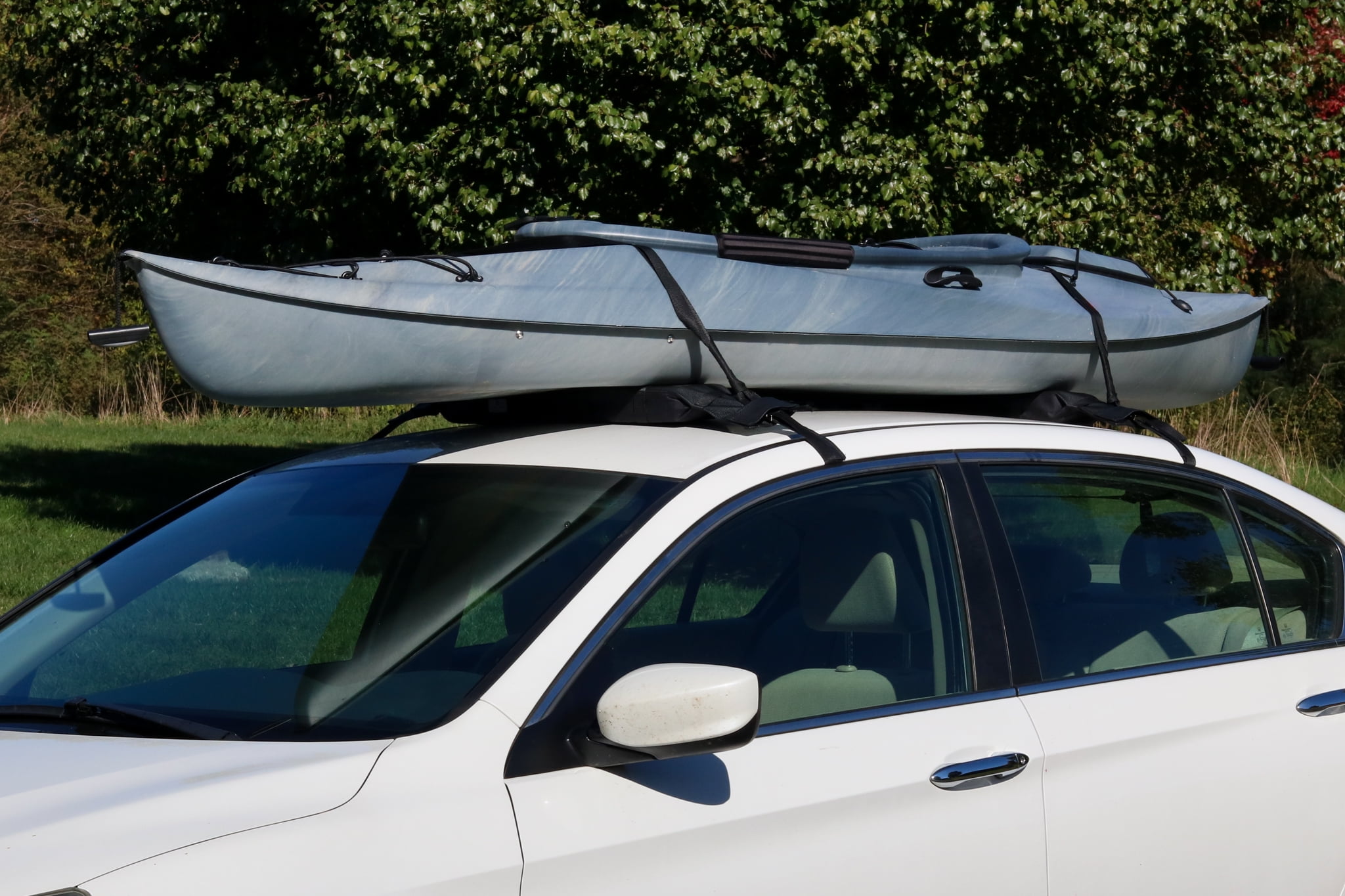 D DRIFT ALL THINGS WATER 24 Universal Kayak Roof Carrier Rack, Adjustable Detachable, with Adjustable Straps