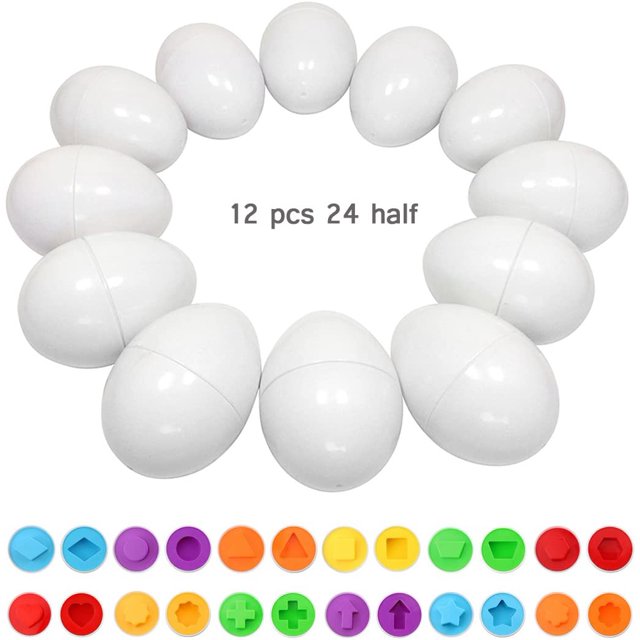 Rompecabezas de huevo oso de fresa Juguetes educativos 12 piezas Color Estudio