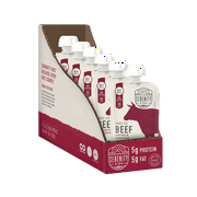 Serenity Kids Grass Fed Beef Stage 2 Baby Food, Organic Kale & Sweet Potato, 3.5oz Pouch (6 Pack)