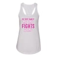 thumbnail image 2 of In This Family No One Awareness Ladies Racerback Tank Top, White, Large, 2 of 3