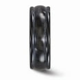 thumbnail image 3 of Edward Mirell Titanium Black Titanium Triple Domed 8mm Band Size: 11; for Adults and Teens; for Women and Men, 3 of 7