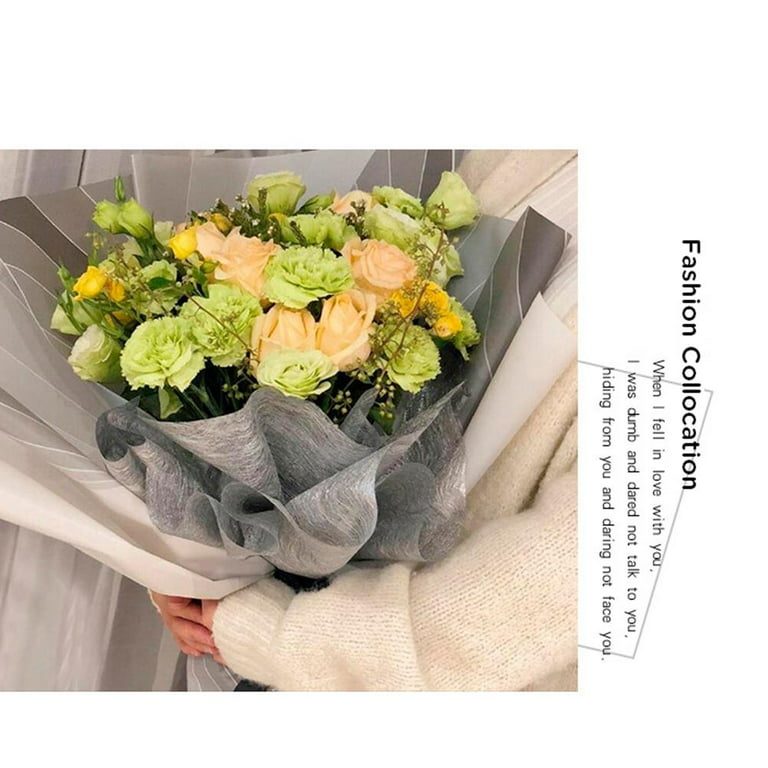 5 Sheets/Pack DIY Wedding Silk Paper Flowers Wrapping Paper