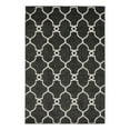 thumbnail image 3 of Unique Loom Outdoor Trellis Collection Area Rug - Columbus (4' 1" x 6' 1" Rectangle Black/Ivory), 3 of 7