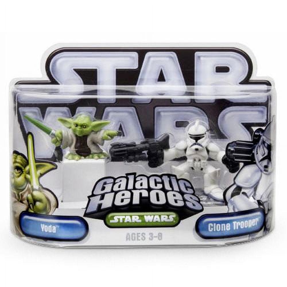 2011 Hasbro Star Wars Clone Wars & Movie Heroes YODA Galactic