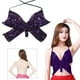 thumbnail image 1 of Sujetador de danza del vientre perfecl con lentejuelas mariposa Morado 1, 1 of 8